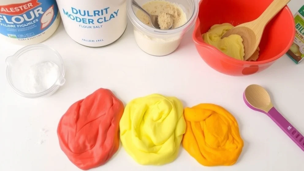 Så gör du Play Doh själv hemma