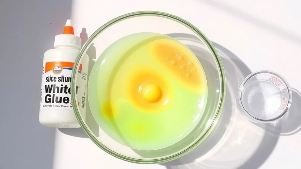 Gör slime med bara 2 ingredienser